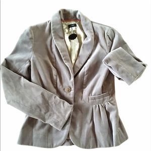 J.Crew Velvet Blazer